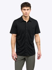 AO Button Up | Black Signature-Fit PYCA Pro®